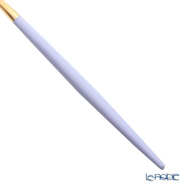 クチポール ゴア GOA バイオレット／ゴールド デザートスプーン 18cm マット仕上げ