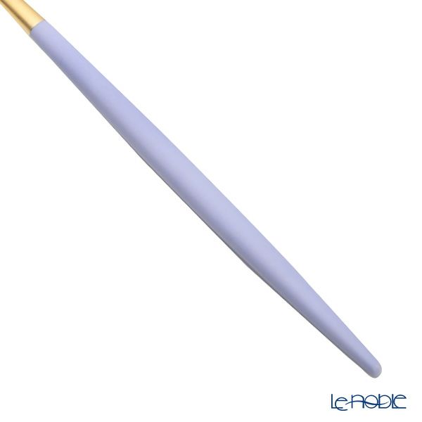 クチポール ゴア GOA バイオレット／ゴールド デザートフォーク 18.5cm マット仕上げ
