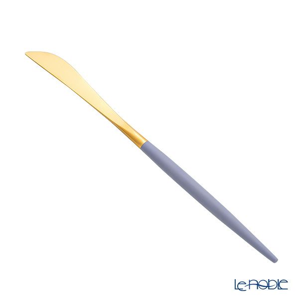 クチポール ゴア GOA バイオレット／ゴールド デザートナイフ 20cm マット仕上げ