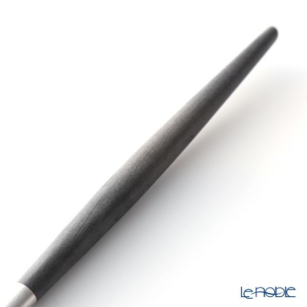 クチポール ゴア GOA ブラック／シルバー ステーキナイフ 22.5cm マット仕上げ