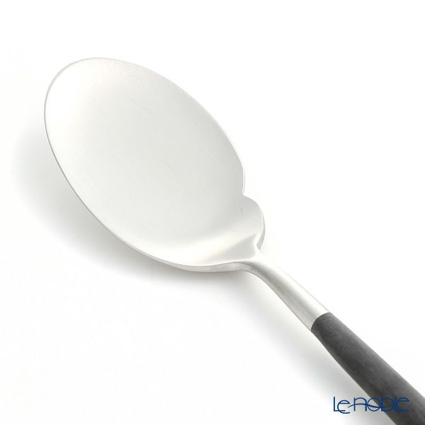 クチポール ゴア GOA ブラック／シルバー グルメスプーン 22cm マット仕上げ