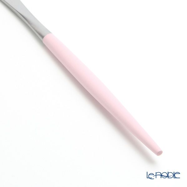 クチポール ゴア GOA ピンク／シルバー テーブルナイフ 22cm マット仕上げ