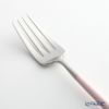 クチポール ゴア GOA ピンク／シルバー デザートフォーク 18.5cm マット仕上げ