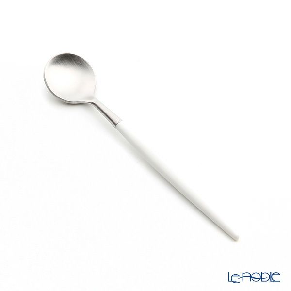 クチポール ゴア GOA ホワイト／シルバー モカ／エスプレッソスプーン 10.5cm マット仕上げ