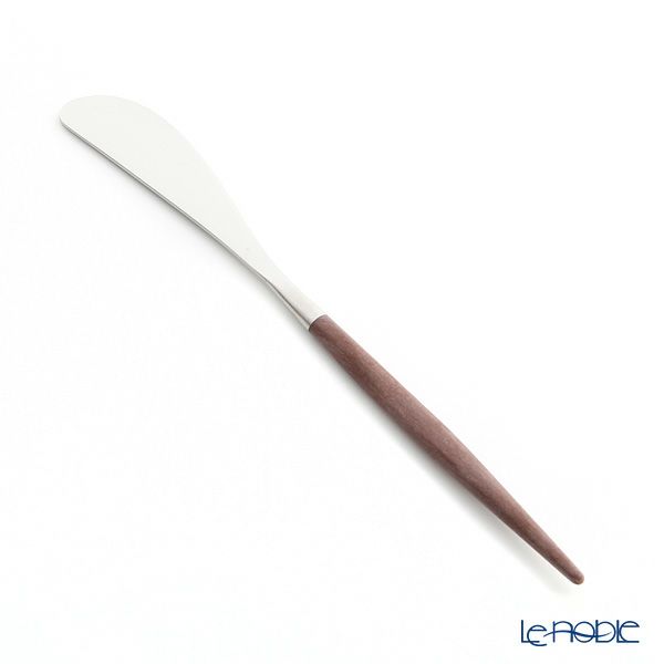 クチポール ゴア GOA ブラウン／シルバー バタースプレッダー 17cm マット仕上げ