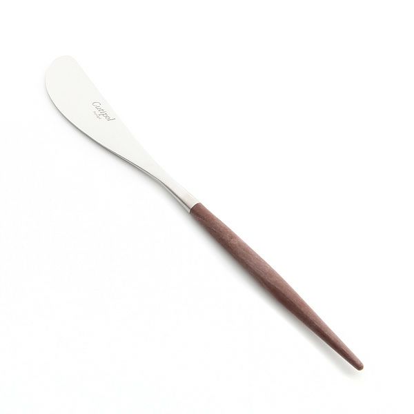 クチポール ゴア GOA ブラウン／シルバー バタースプレッダー 17cm マット仕上げ