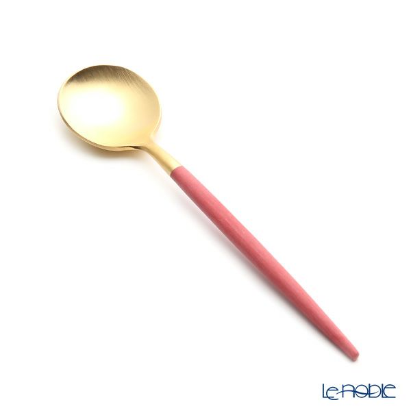 クチポール ゴア GOA レッド／ゴールド コーヒー／ティースプーン 13cm マット仕上げ