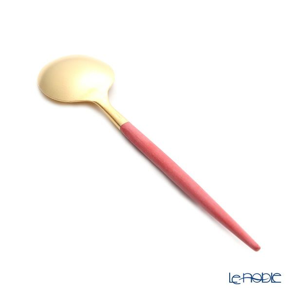 クチポール ゴア GOA レッド／ゴールド コーヒー／ティースプーン 13cm マット仕上げ
