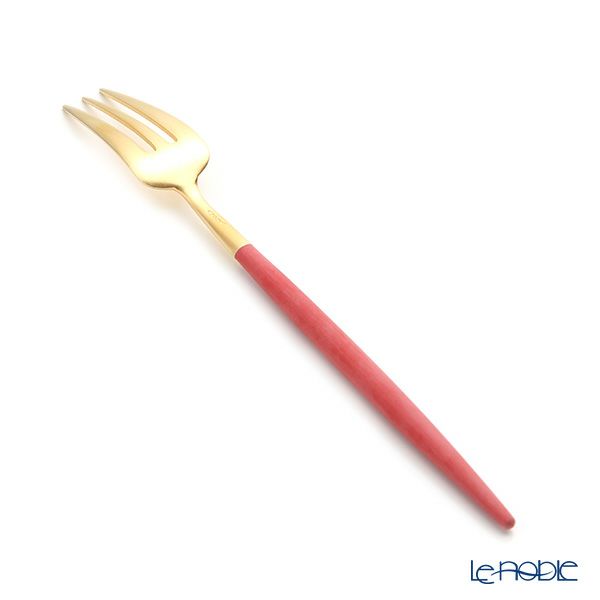 クチポール ゴア GOA レッド／ゴールド ペストリーフォーク 17cm マット仕上げ