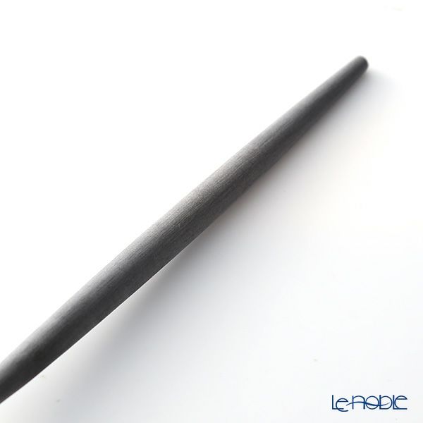 クチポール ゴア GOA ブラック／ゴールド デザートフォーク 18.5cm マット仕上げ