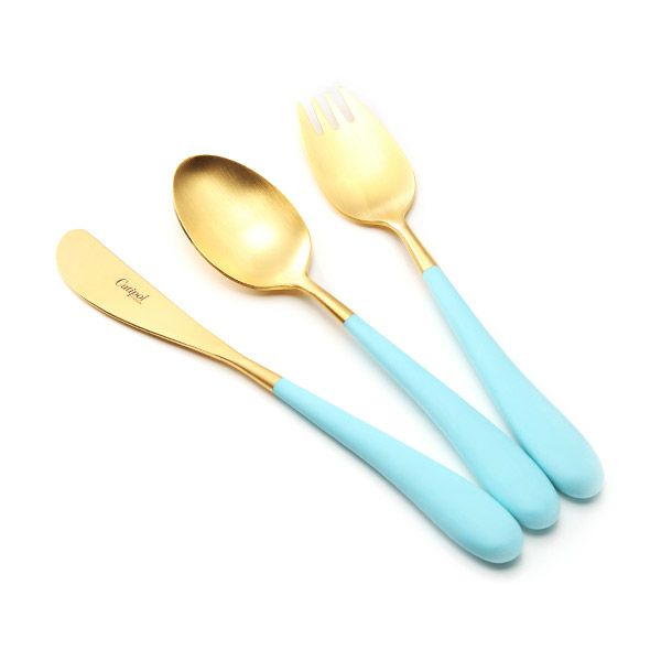 クチポール アリス ALICE ターコイズ／ゴールド 3ピースセット