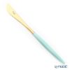 クチポール ゴア GOA ターコイズ／ゴールド テーブルナイフ 22cm マット仕上げ