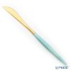 クチポール ゴア GOA ターコイズ／ゴールド テーブルナイフ 22cm マット仕上げ