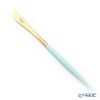クチポール ゴア GOA ターコイズ／ゴールド デザートナイフ 20cm マット仕上げ