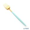 クチポール ゴア GOA ターコイズ／ゴールド デザートフォーク 18.5cm マット仕上げ