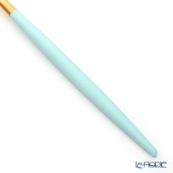 クチポール ゴア GOA ターコイズ／ゴールド ペストリーフォーク 17cm マット仕上げ