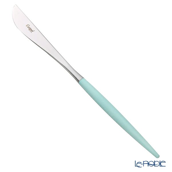 クチポール ゴア GOA ターコイズ／シルバー テーブルナイフ 22cm マット仕上げ