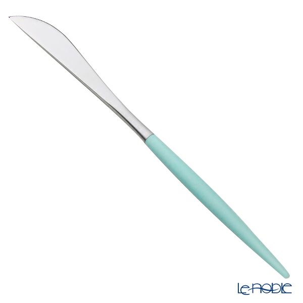 クチポール ゴア GOA ターコイズ／シルバー テーブルナイフ 22cm マット仕上げ
