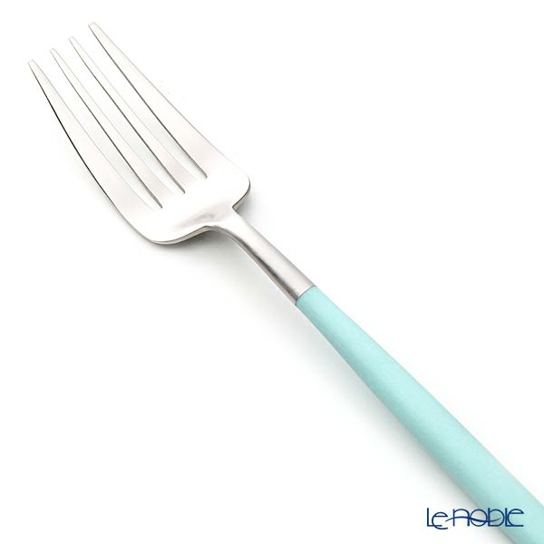 クチポール ゴア GOA ターコイズ／シルバー テーブルフォーク 21.5cm マット仕上げ