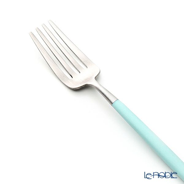 クチポール ゴア GOA ターコイズ／シルバー デザートフォーク 18.5cm マット仕上げ
