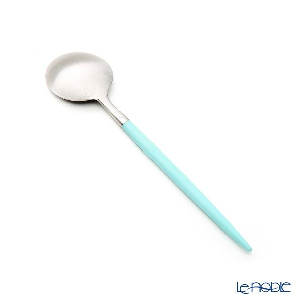クチポール ゴア GOA ターコイズ／シルバー コーヒー／ティースプーン 13cm マット仕上げ