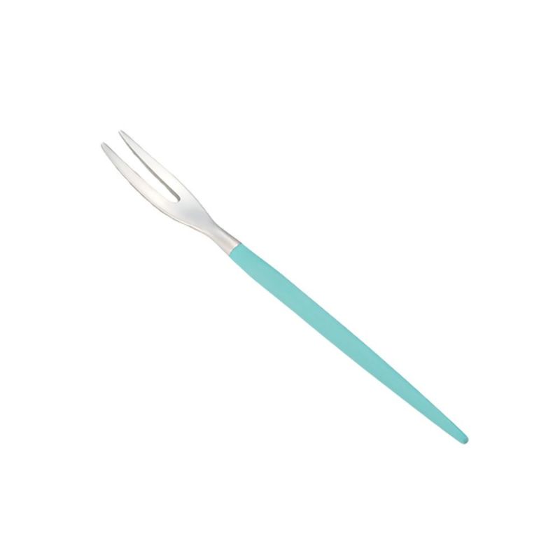 クチポール ゴア GOA ターコイズ／シルバー ジャパニーズフォーク 12cm マット仕上げ
