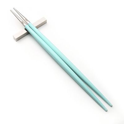 クチポール ゴア GOA ホワイト／ゴールド 箸+箸置セット 22cm マット