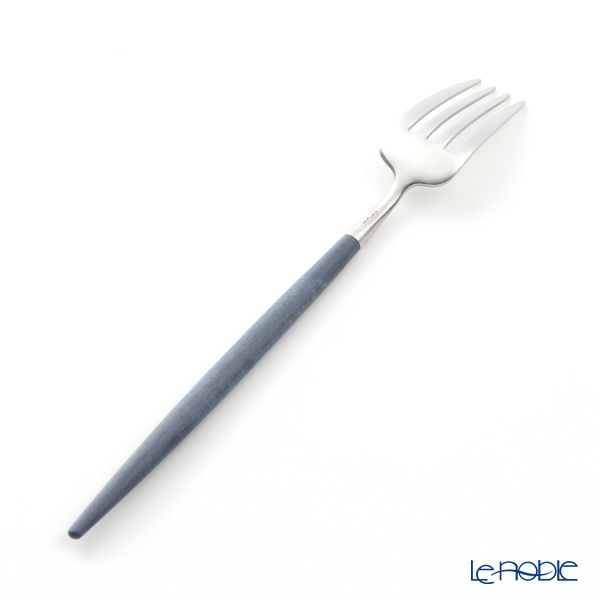 クチポール ゴア GOA ブルー／シルバー デザートフォーク 18.5cm マット仕上げ