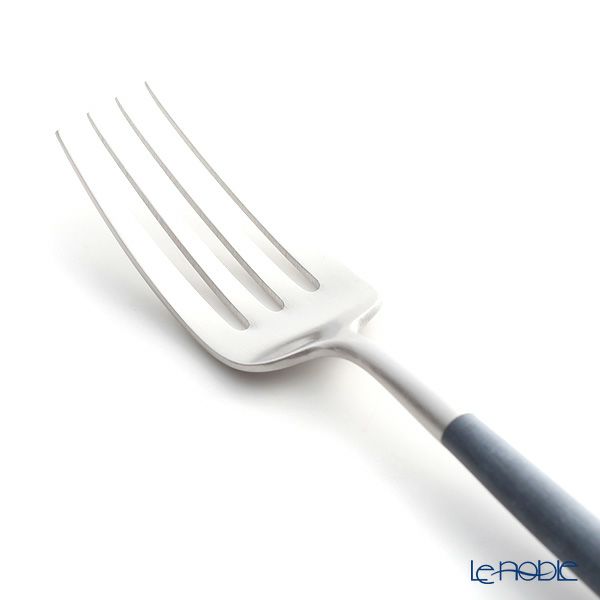 クチポール ゴア GOA ブルー／シルバー デザートフォーク 18.5cm マット仕上げ