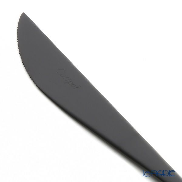 クチポール ムーン MOON マットブラック テーブルナイフ 22cm マット仕上げ