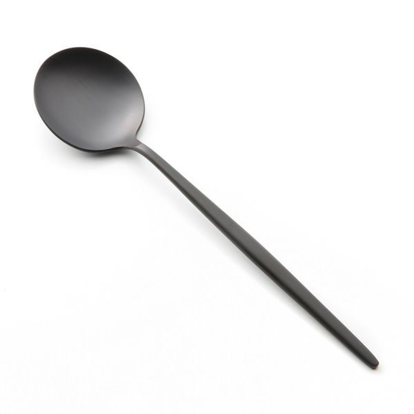 クチポール ムーン MOON マットブラック テーブルスプーン 20cm マット仕上げ