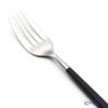 クチポール ミオ MIO ブラック／シルバー デザートフォーク マット仕上げ