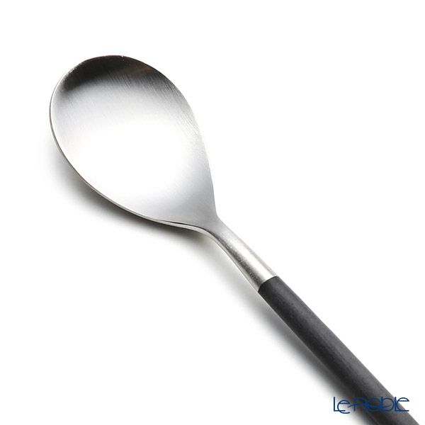 クチポール ミオ MIO ブラック／シルバー コーヒー／ティースプーン マット仕上げ