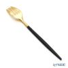 クチポール ミオ MIO ブラック／ゴールド デザートフォーク マット仕上げ