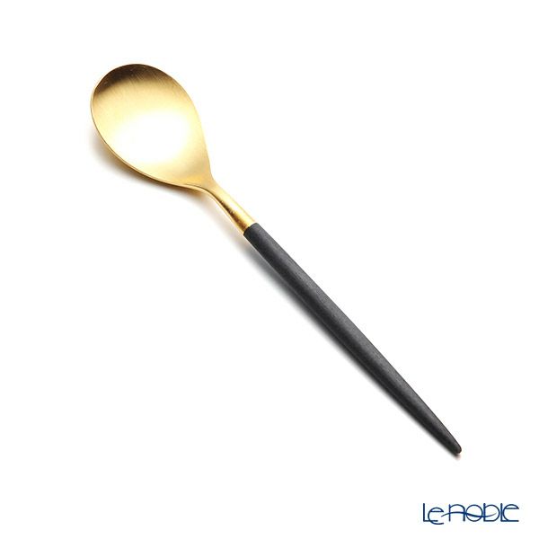 クチポール ミオ MIO ブラック／ゴールド コーヒー／ティースプーン マット仕上げ