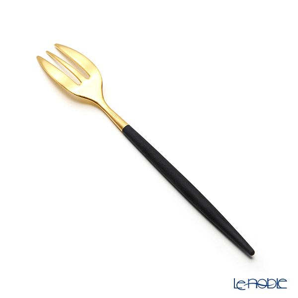 クチポール ミオ MIO ブラック／ゴールド ペストリーフォーク マット仕上げ