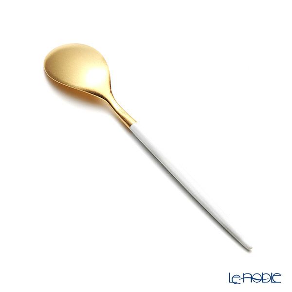 クチポール ミオ MIO ホワイト／ゴールド コーヒー／ティースプーン マット仕上げ