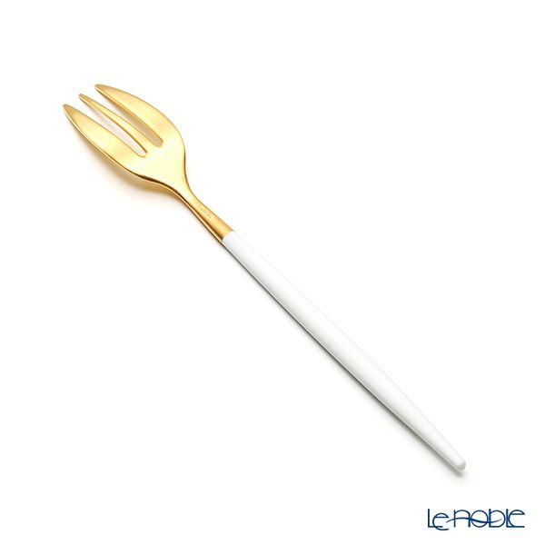 クチポール ミオ MIO ホワイト／ゴールド ペストリーフォーク マット仕上げ