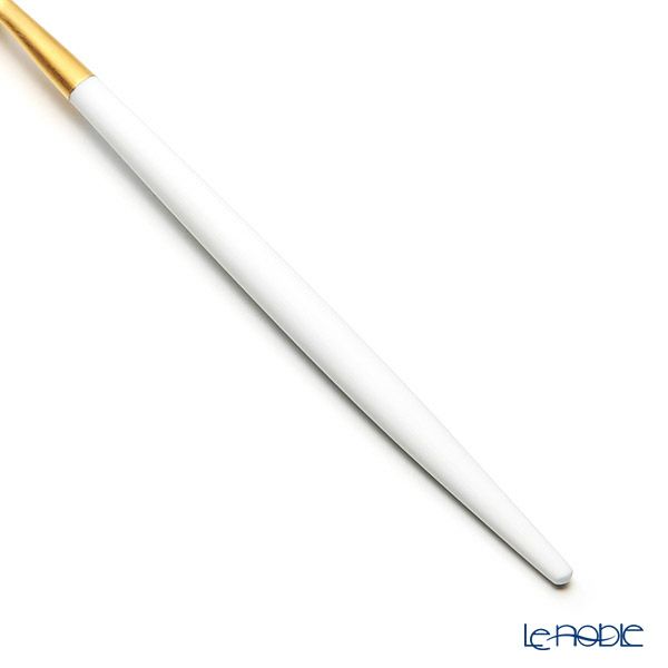 クチポール ミオ MIO ホワイト／ゴールド ペストリーフォーク マット仕上げ