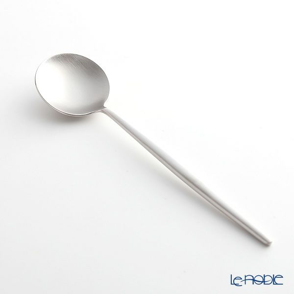 クチポール ムーン MOON MATT シルバー デザートスプーン 17cm マット仕上げ