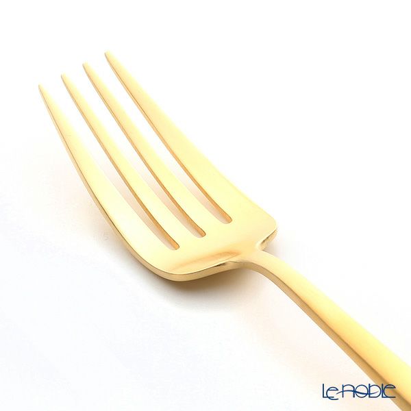 クチポール ムーン MOON MATT GOLD ゴールド テーブルフォーク 20cm マット仕上げ