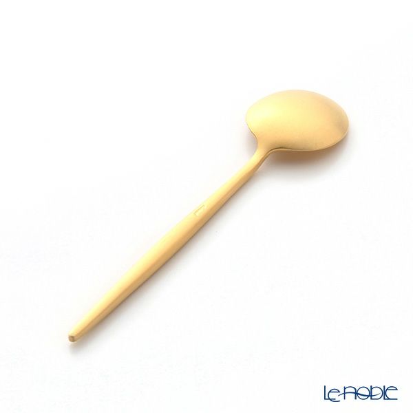クチポール ムーン MOON MATT GOLD ゴールド ティー／コーヒースプーン 12cm マット仕上げ
