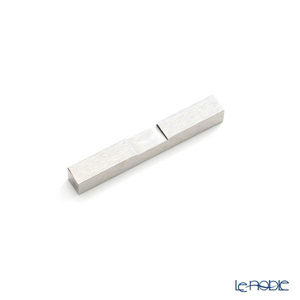 クチポール ゴア GOA グレー／シルバー 箸+箸置セット 22cm マット仕上げ