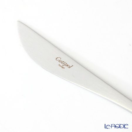 クチポール ゴア GOA ブラック／シルバー テーブルナイフ 22cm マット仕上げ