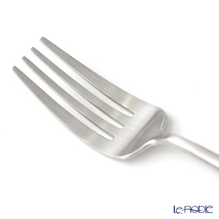 クチポール ゴア GOA ブラック／シルバー テーブルフォーク 21.5cm マット仕上げ