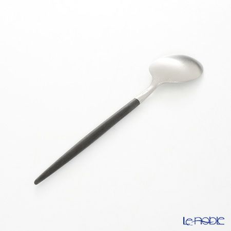クチポール ゴア GOA ブラック／シルバー コーヒー／ティースプーン 13cm マット仕上げ