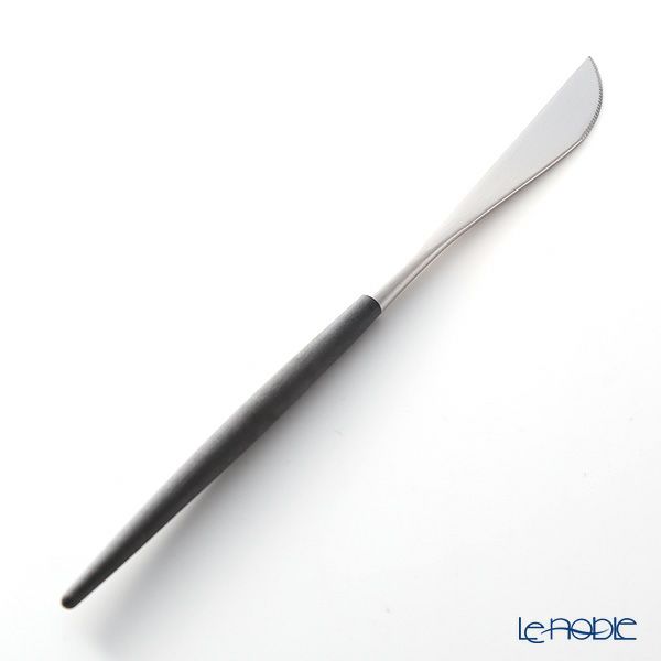 クチポール ゴア GOA ブラック／シルバー デザートナイフ 20cm マット仕上げ