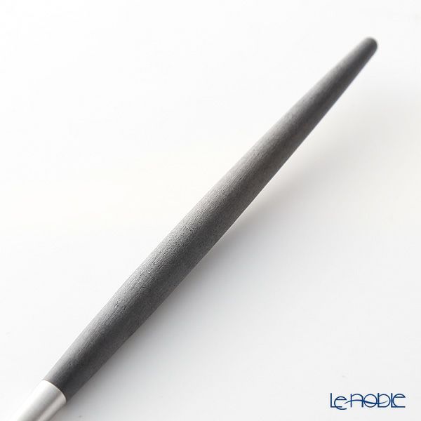 クチポール ゴア GOA ブラック／シルバー デザートナイフ 20cm マット仕上げ