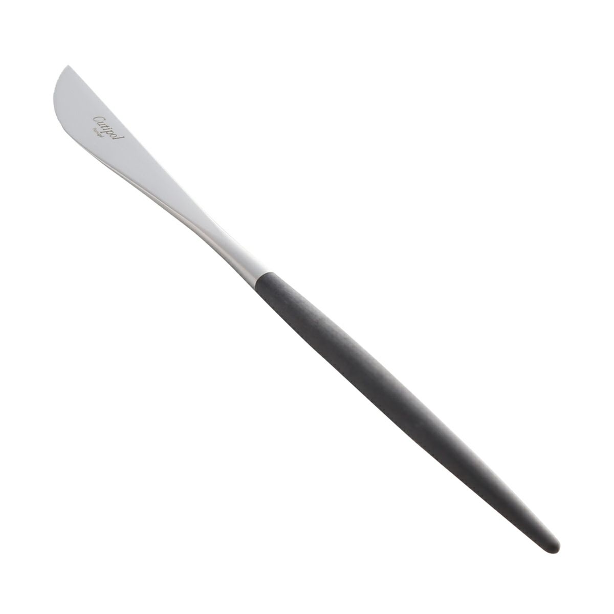 クチポール ゴア GOA ブラック／シルバー デザートナイフ 20cm マット仕上げ
