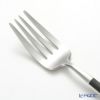 クチポール ゴア GOA ブラック／シルバー デザートフォーク 18.5cm マット仕上げ
